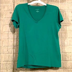 Banana Republic Green Fitted Tee